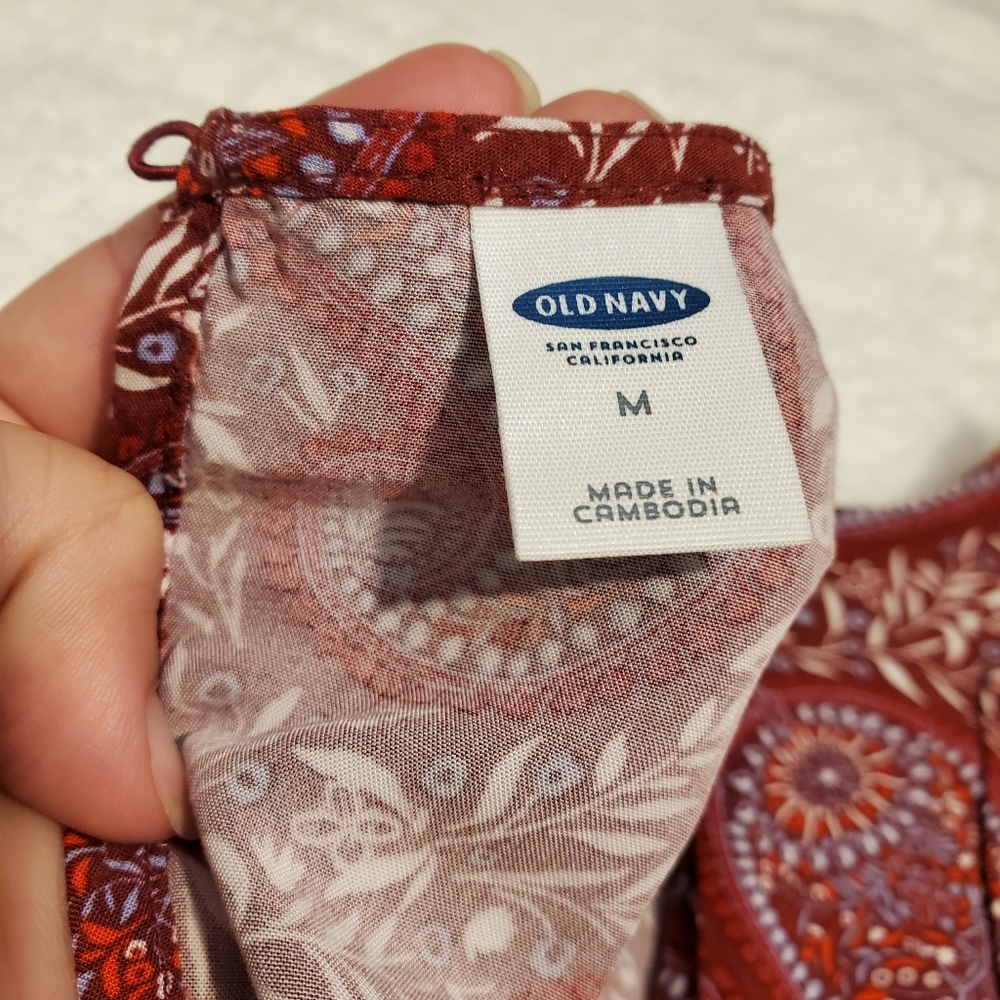 PAISLEY SLEEVELESS DRESS - Picture 6 of 6